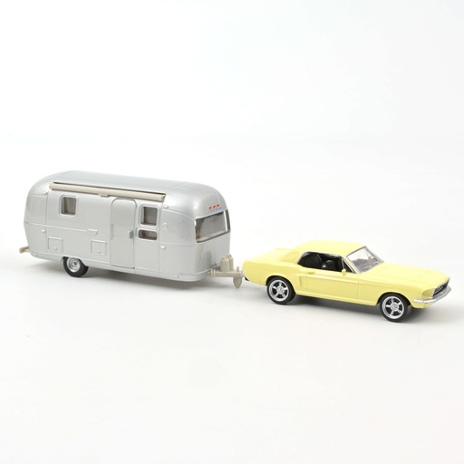 [270581] 1:43 FORD MUSTANG Y CARAVANE AIRSTREAM - 1972